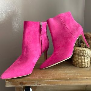 Pink Sam Edelman Booties